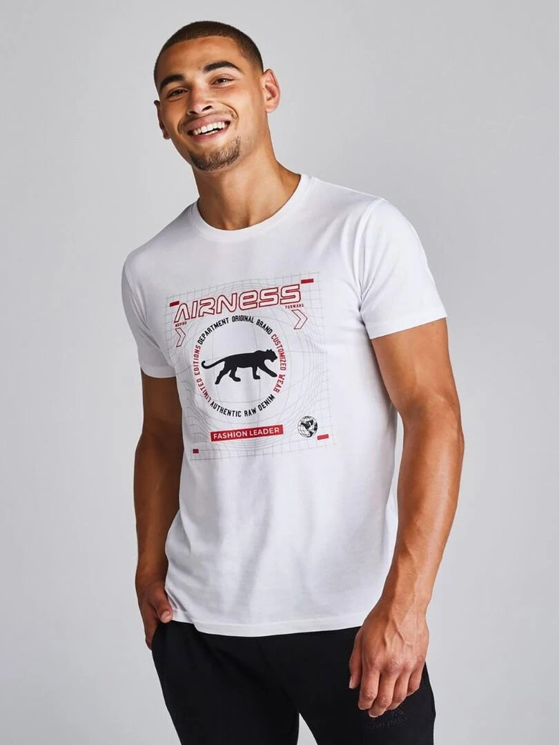 TEE SHIRT DATA Airness Blanc
