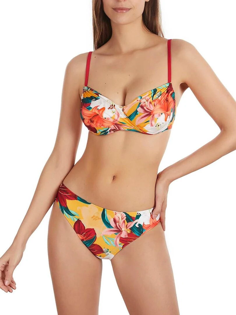 Bas maillot slip de bain bikini Lirios   Jaune