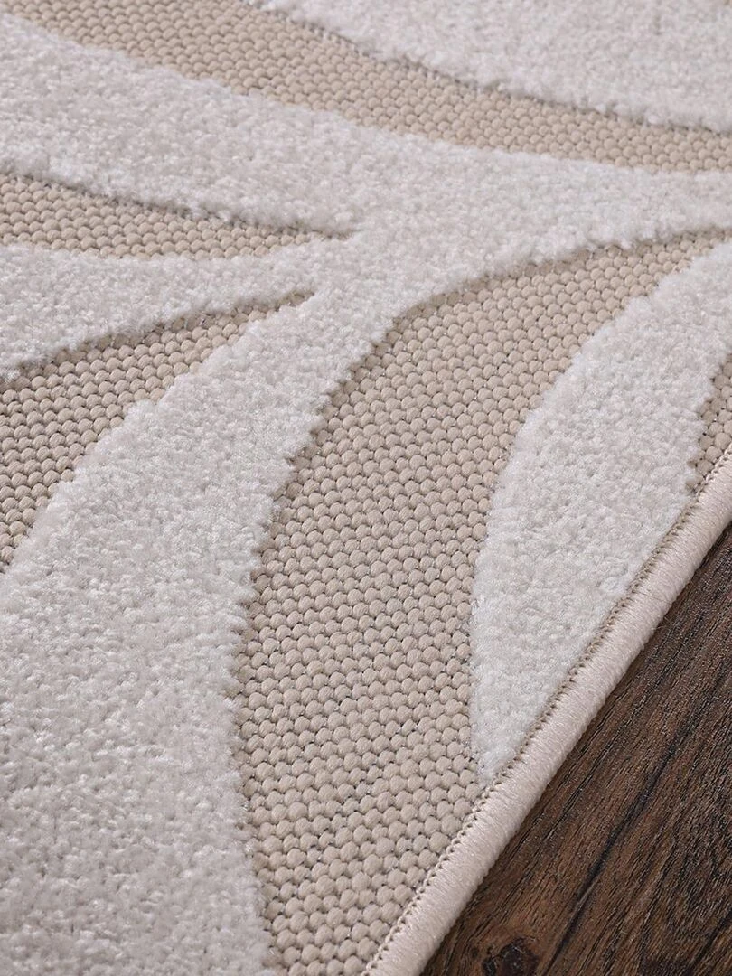 Tapis exterieur CHIMEK OEKO TEX®   Ecru