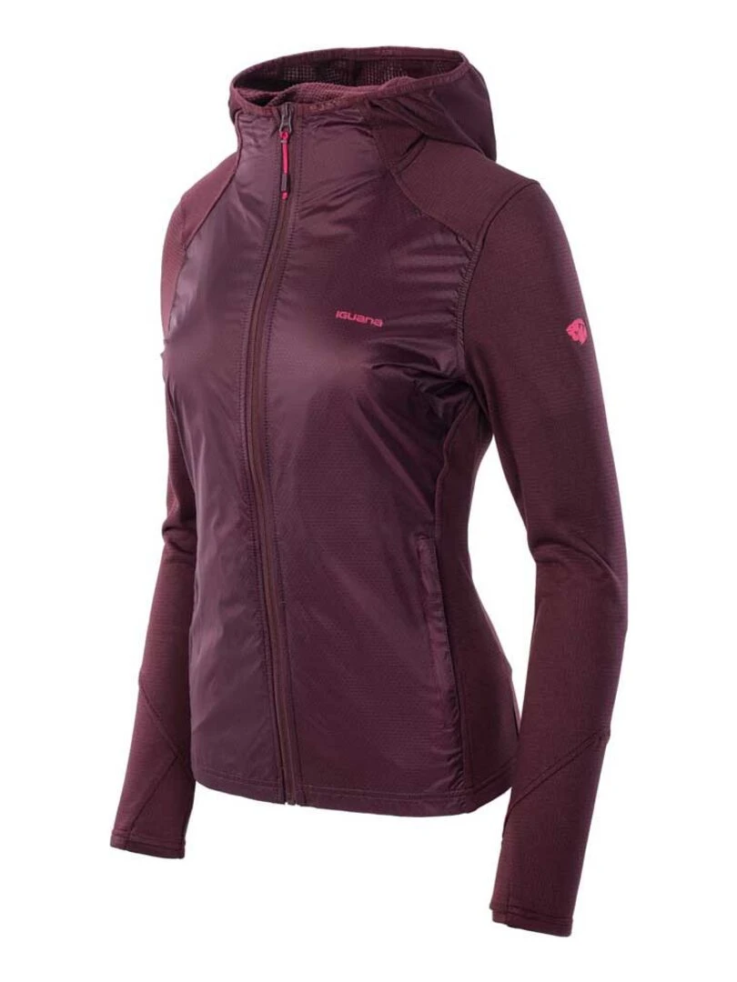 Iguana   Veste SELVA   Rouge pourpre