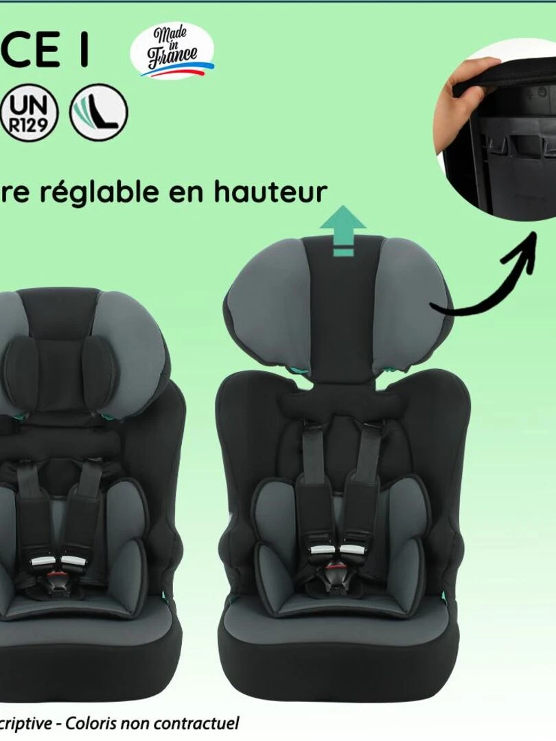 Nania   Siège auto ceinturé RACE I 76 140 cm R129 i Size – Fabrication Française   Princess   Rose