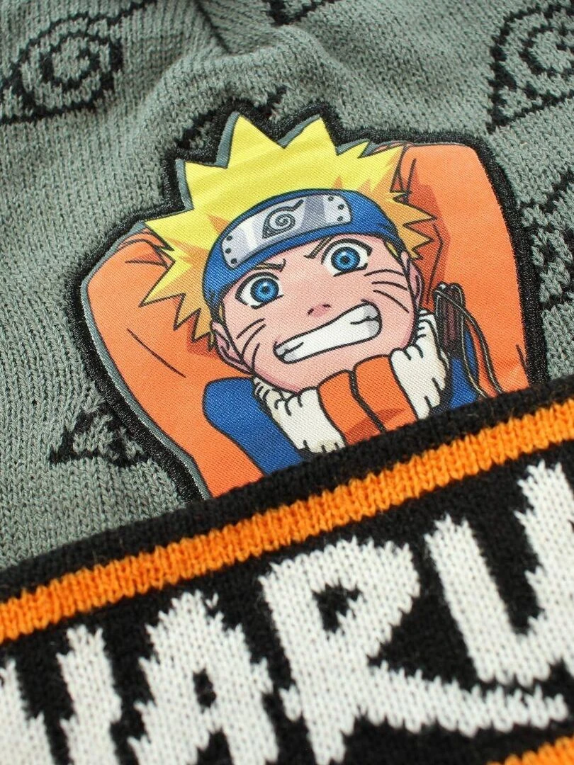 Disney   Bonnet gant garçon Imprimé Naruto   Noir
