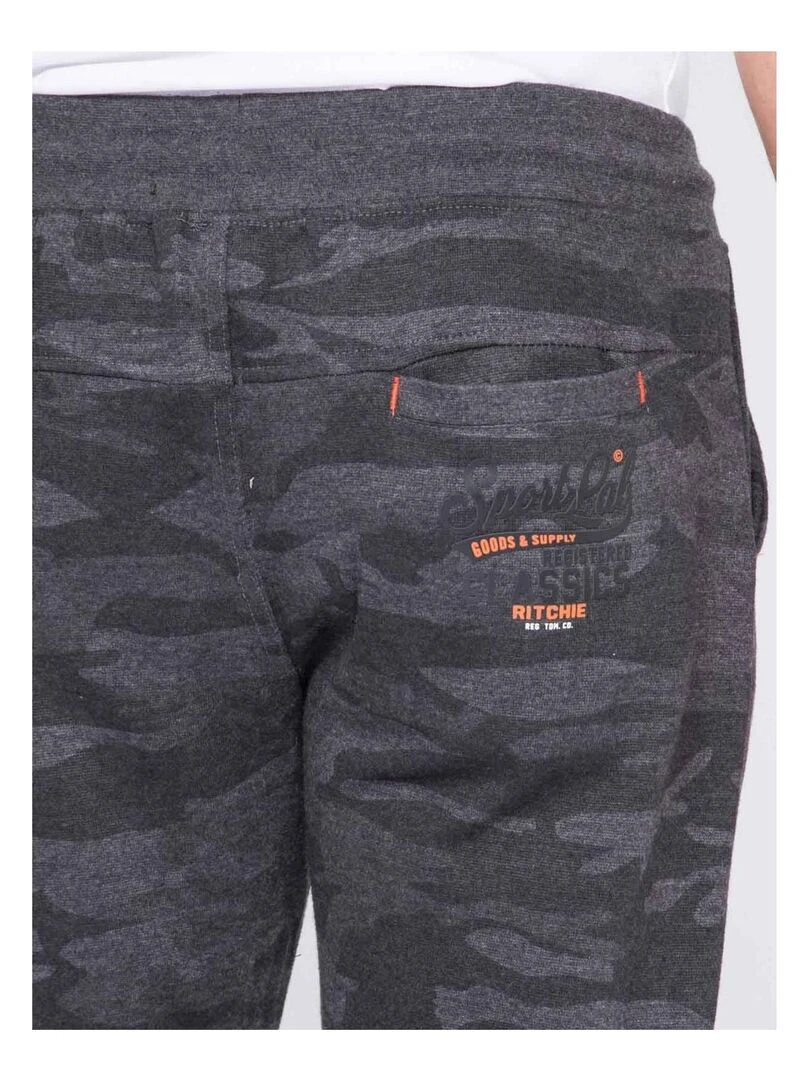 Pantalon jogging army VARES   Noir