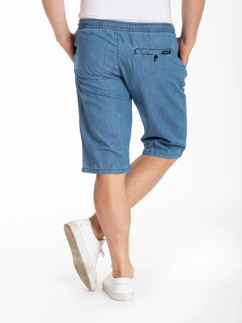 Bermuda en chambray MANUEL DENIM 'Rica Lewis'   Bleu