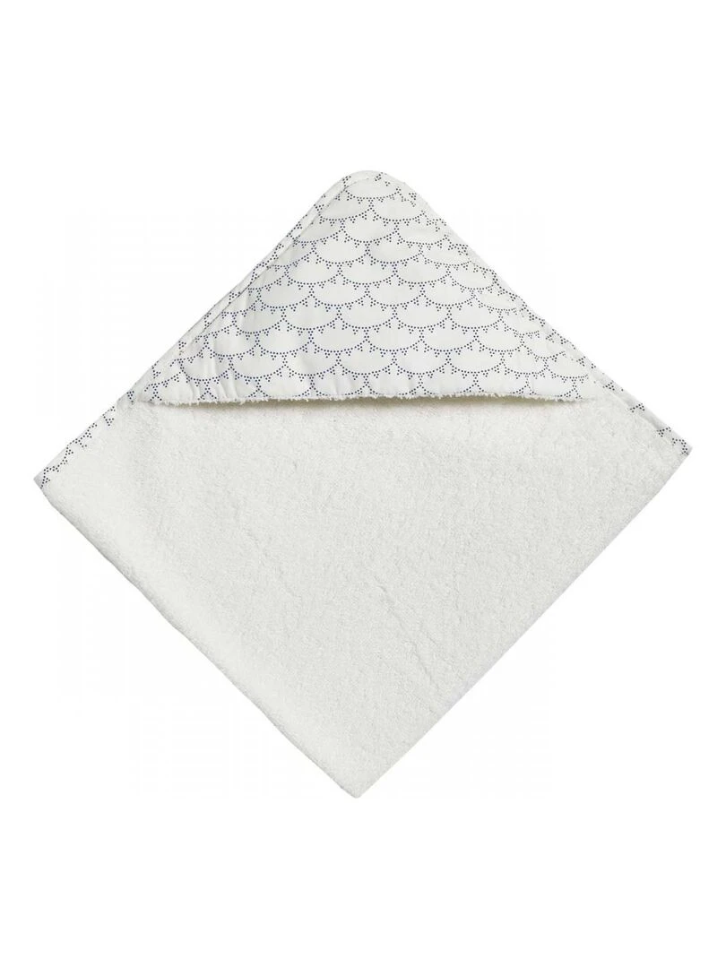Cape de bain 70x70 Coloris Bleu prestige Collection Rivoli Beige