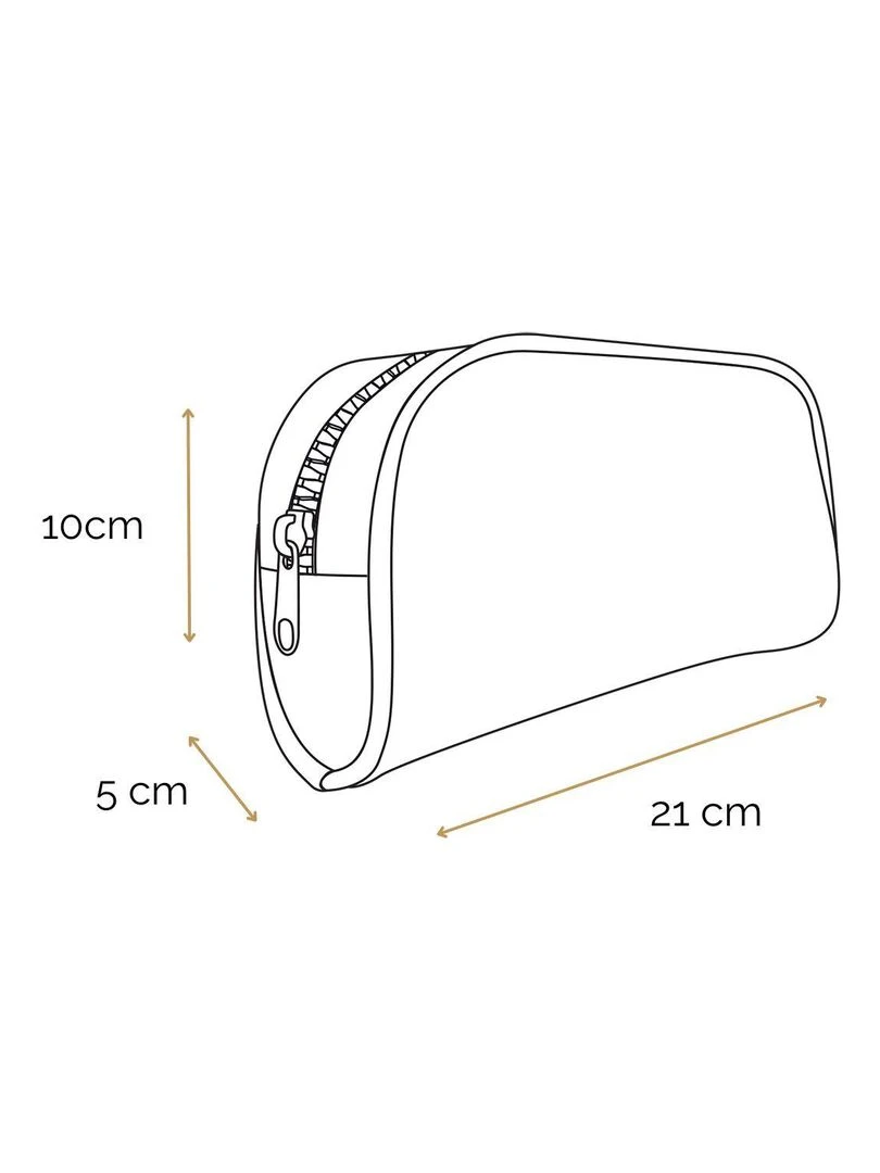 BAGTROTTER Trousse scolaire rectangulaire Kids Grise Koala   Gris