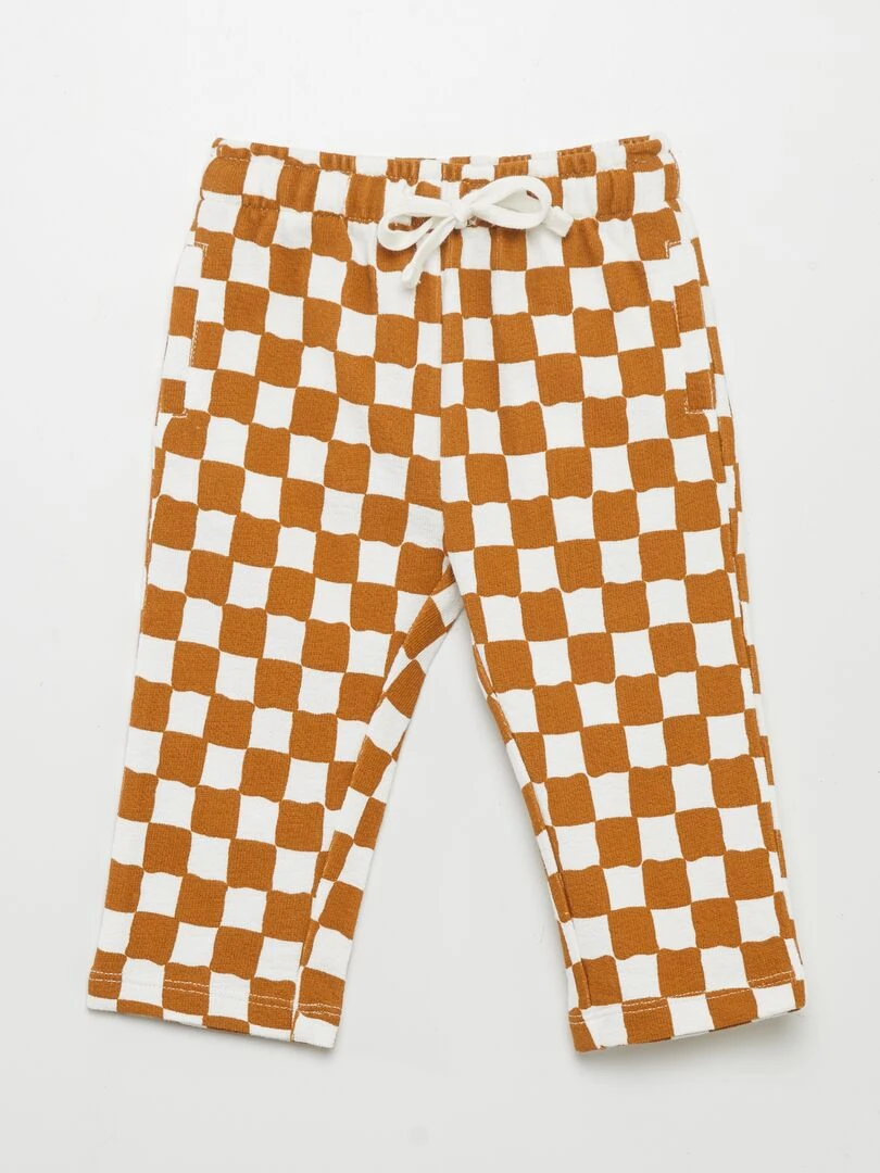 Pantalon de jogging MARRON