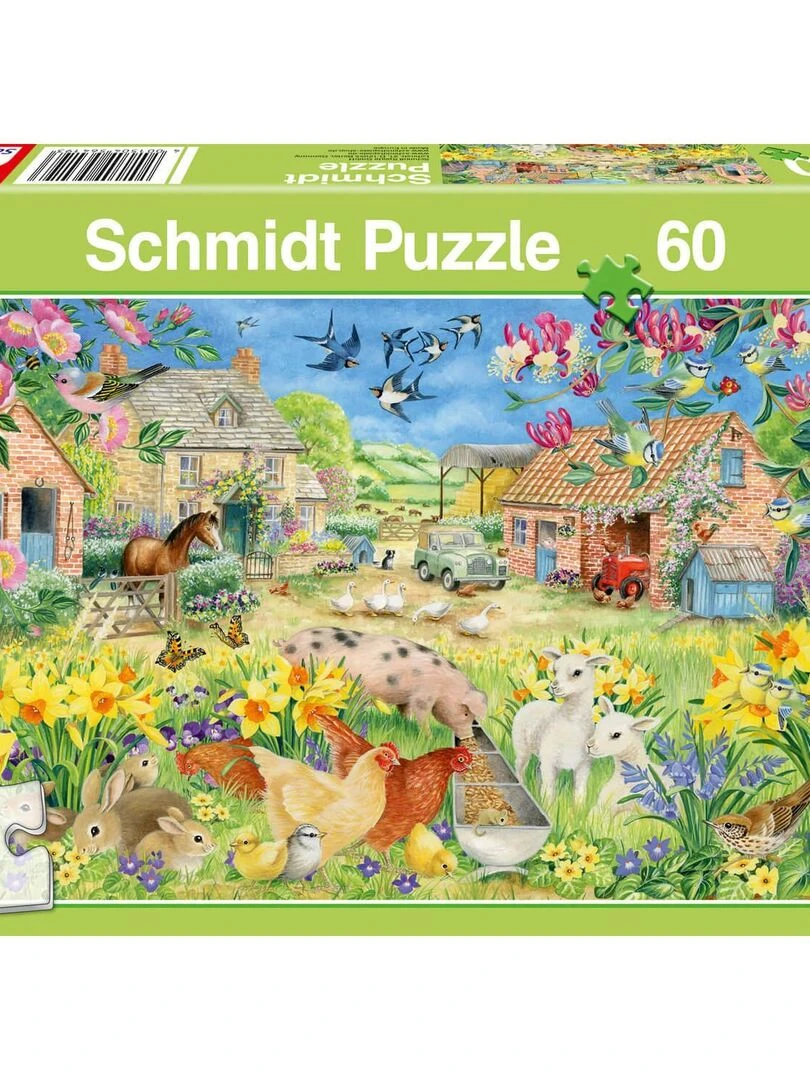 Puzzle 60 pièces : Ma petite ferme N/A