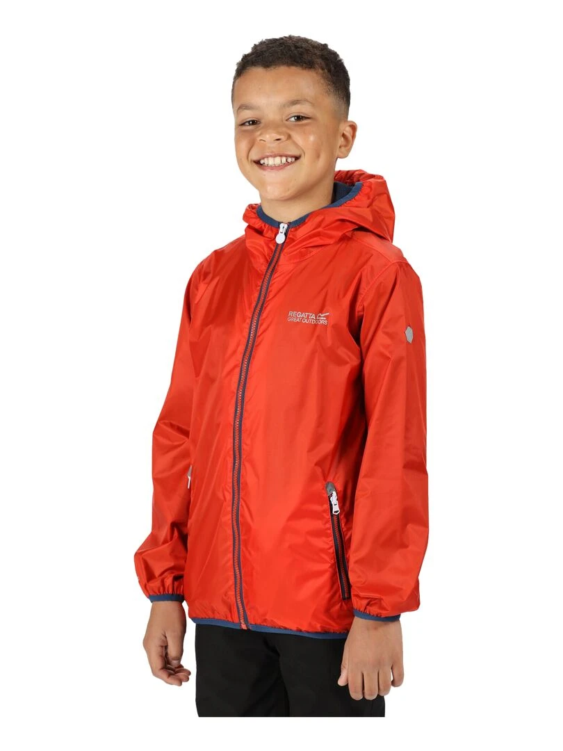 Regatta   Veste imperméable LEVER   Orange mandarine