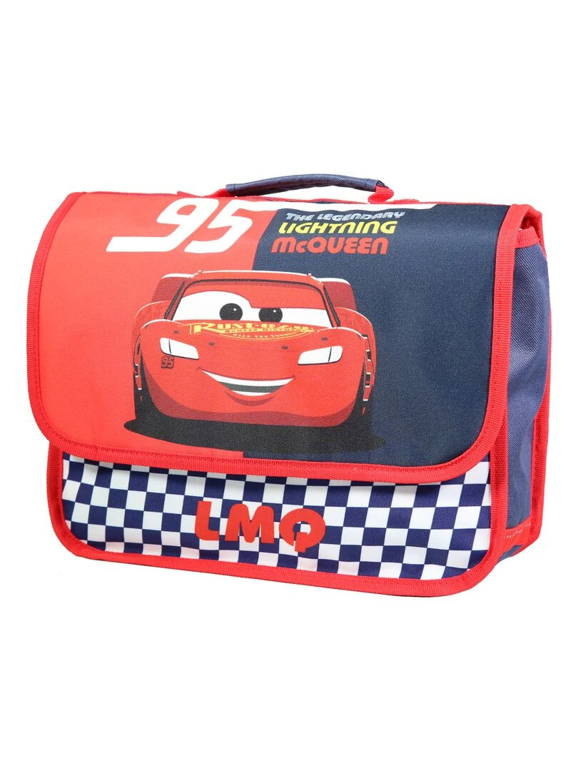 BAGTROTTER Cartable 32 cm maternelle Disney Cars Rouge et bleu Multicolore