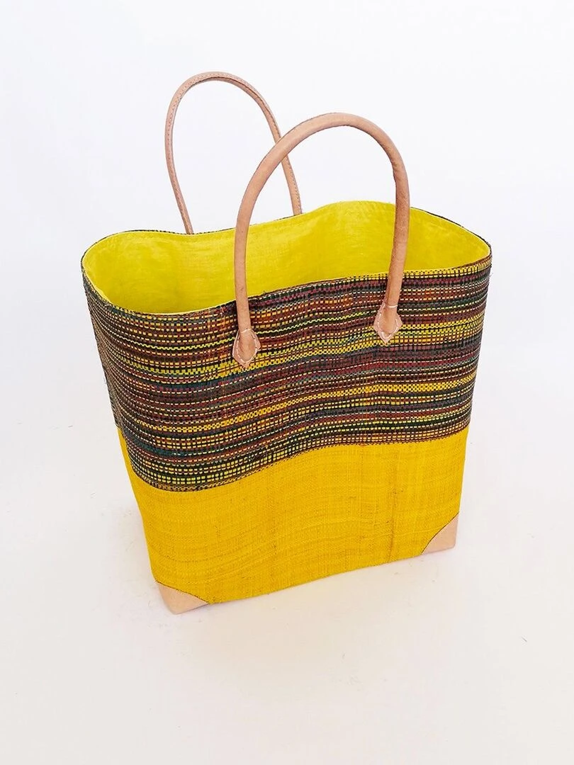 Panier Tsivory GM Safran Jaune