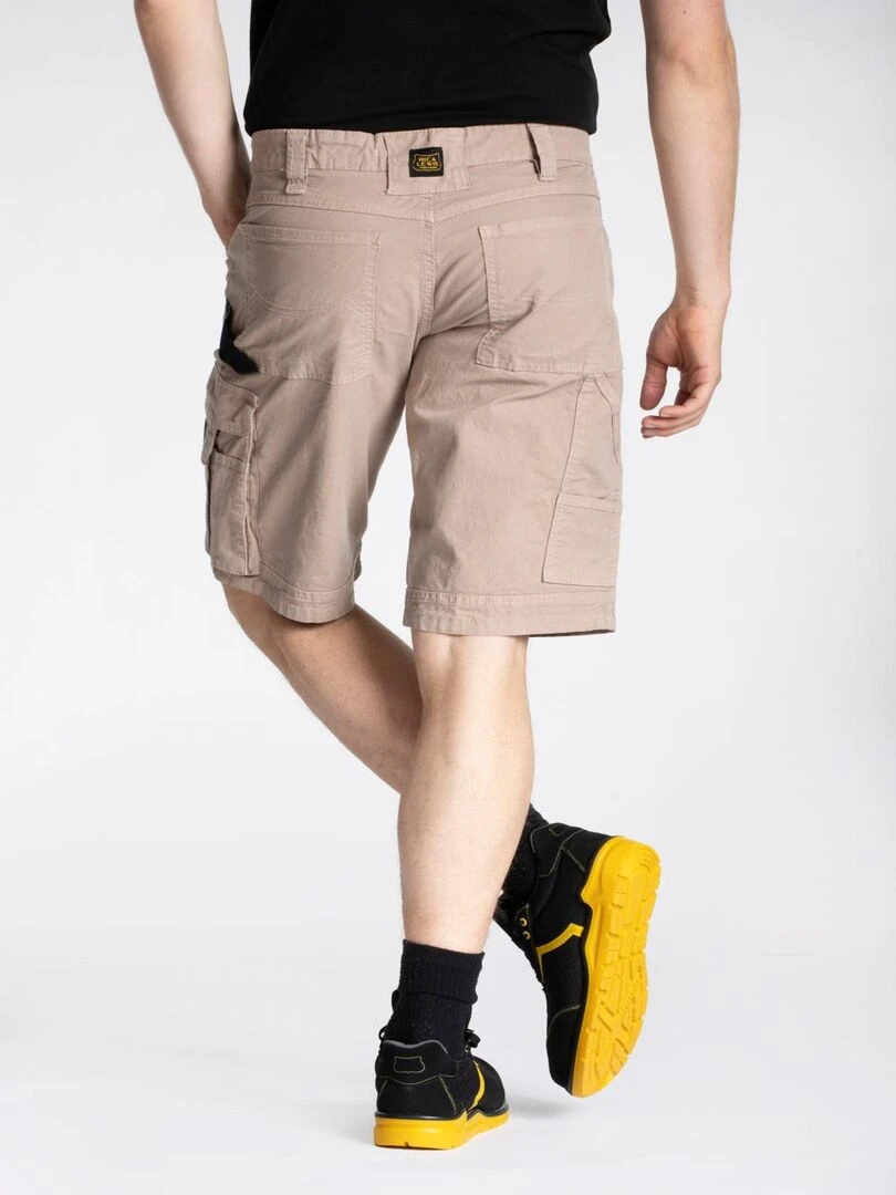 Bermuda de travail stretch SUNJOB 'Rica Lewis'   Beige