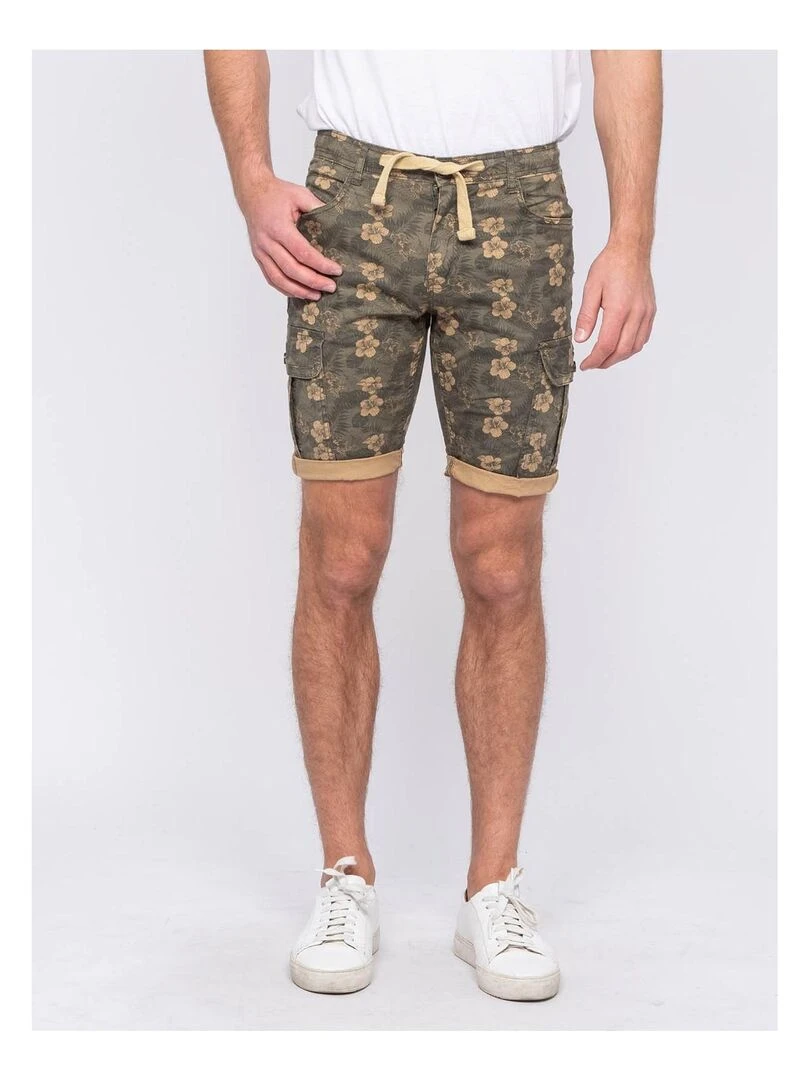 Bermuda battle motifs BANZO Kaki