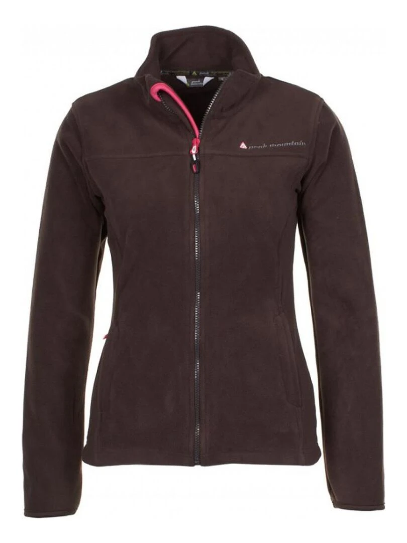 Blouson polaire femme ACESARE Marron