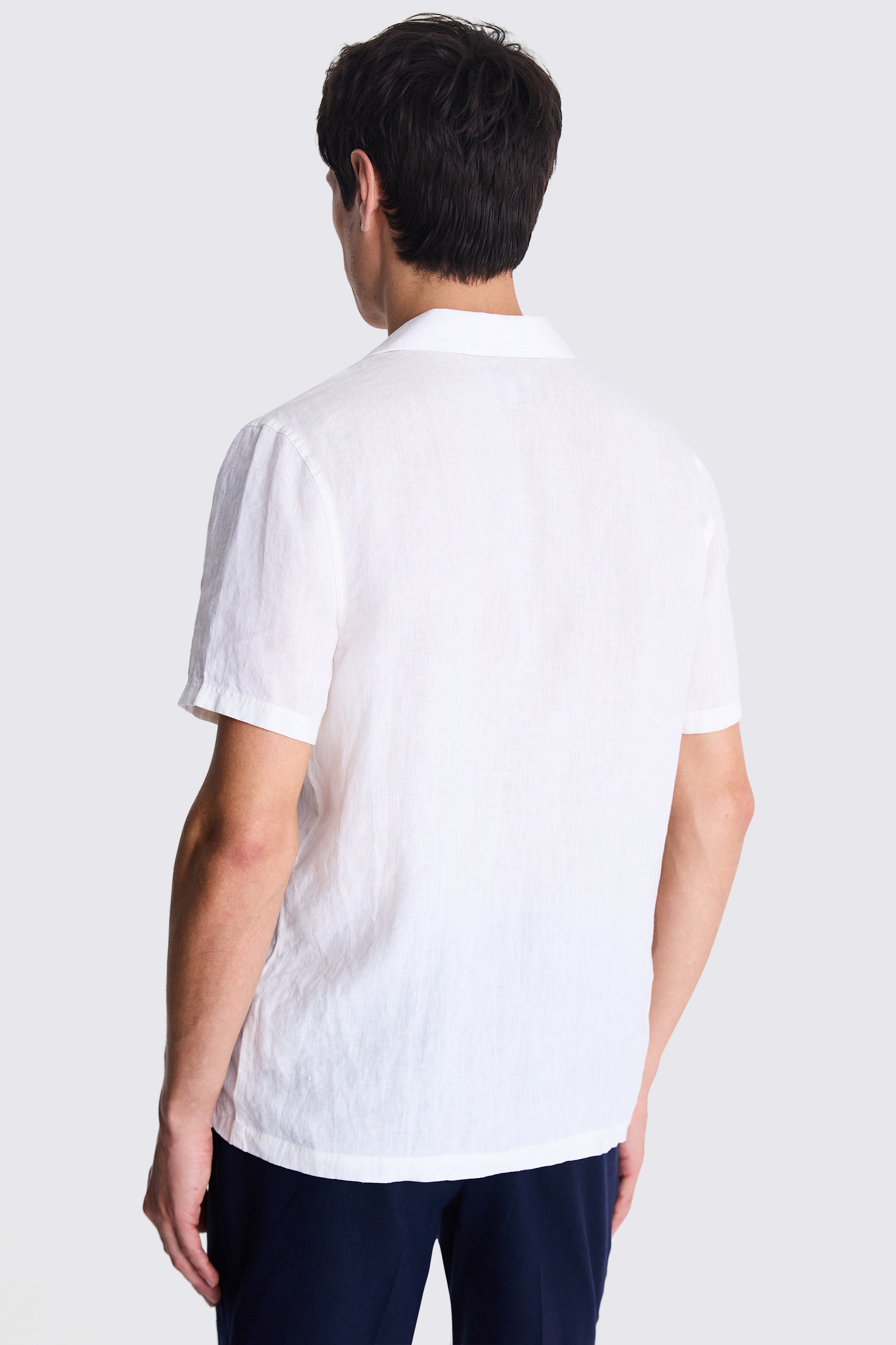 Cotton Linen Camel Stripe Shirt   Buy Online at Moss