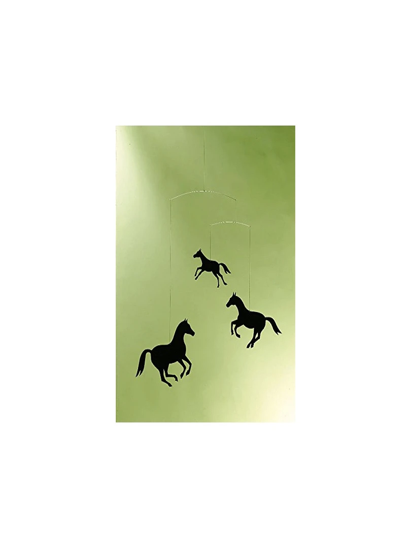 'flensted Mobiles' Horse Noir