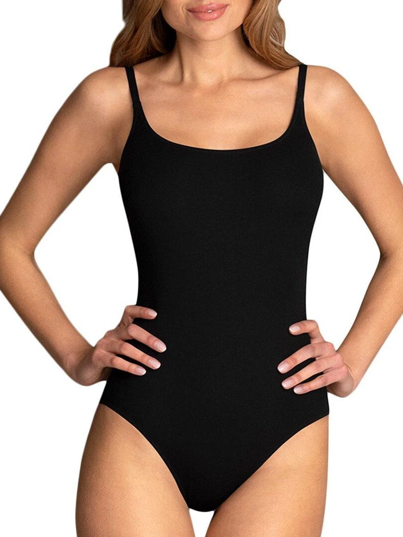 Maillot de bain 1 pièce à armatures Perfect Suit Noir