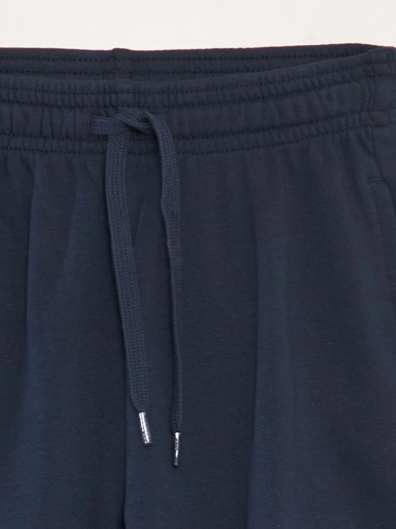 Bermuda en french terry   bleu marine
