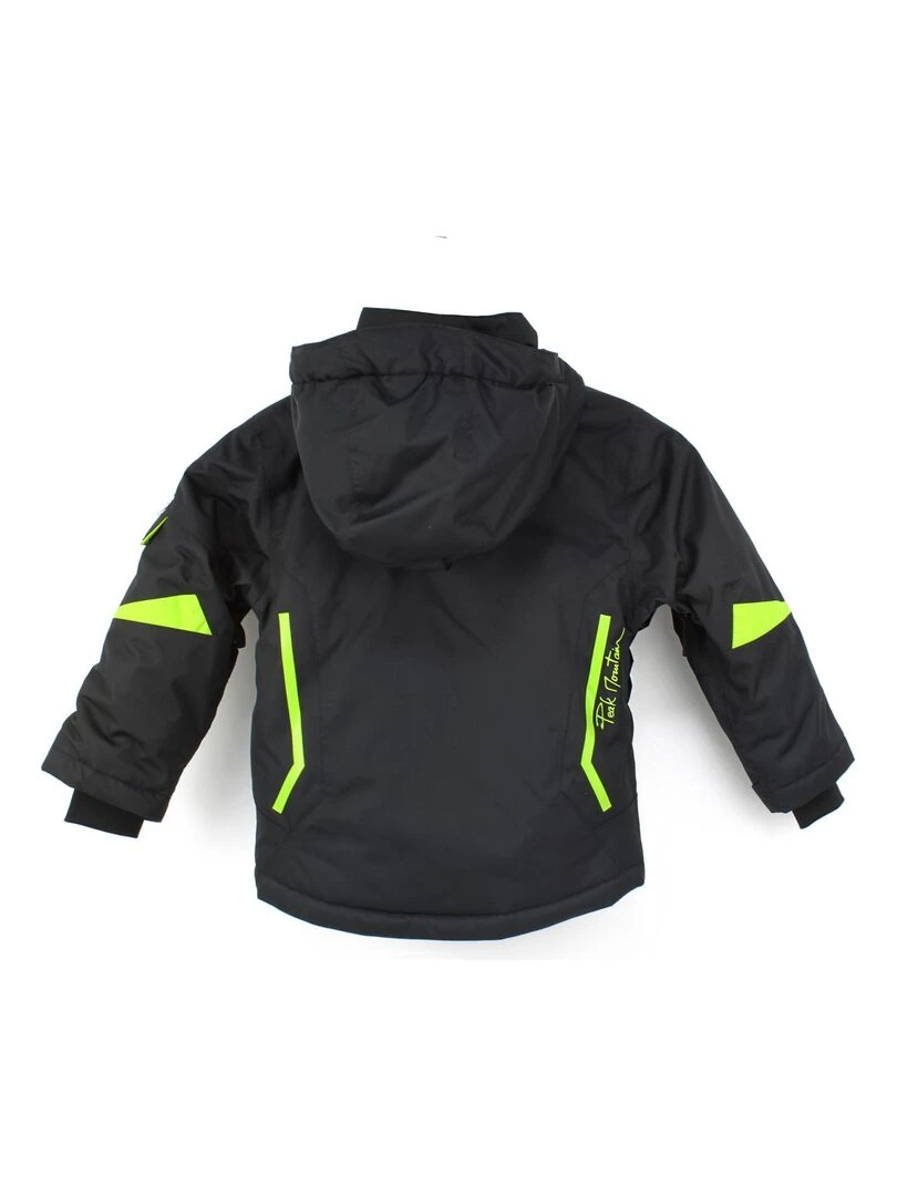 Ensemble de ski garçon ECOSMIC   PEAK MOUNTAIN   Noir Vert