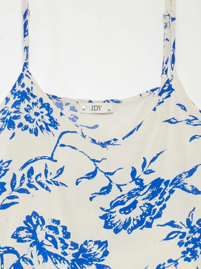 Top à fines bretelles 'JDY' Bleu