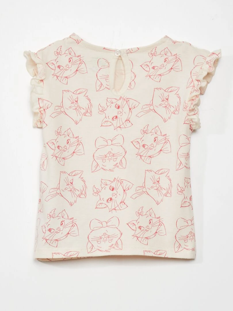 Ensemble t shirt + legging 'Aristochats'   Rose