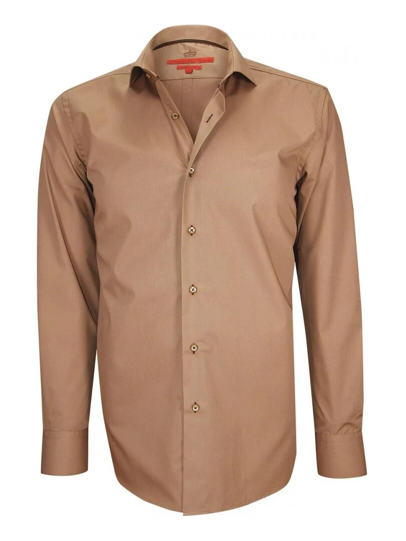 Chemise premium BAKER Marron