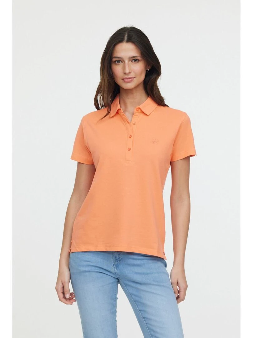 Lee Cooper   Polo manches courtes coton regular BAELLE   Rose clair