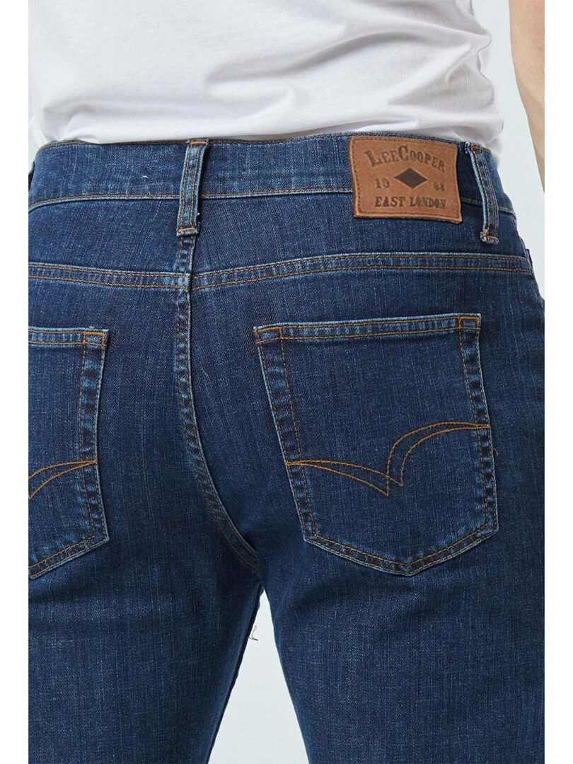 Lee Cooper   Jean coton comfort LC118   Bleu