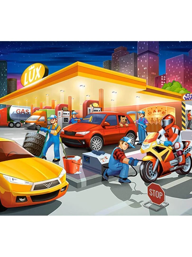 Puzzle 40 pièces maxi : Station service XL N/A