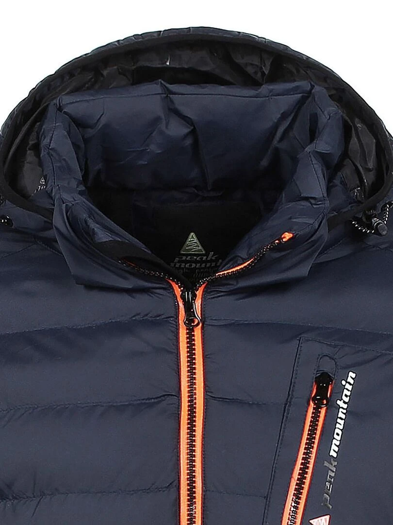 Doudoune de ski homme CARFOU   PEAK MOUNTAIN   Bleu marine