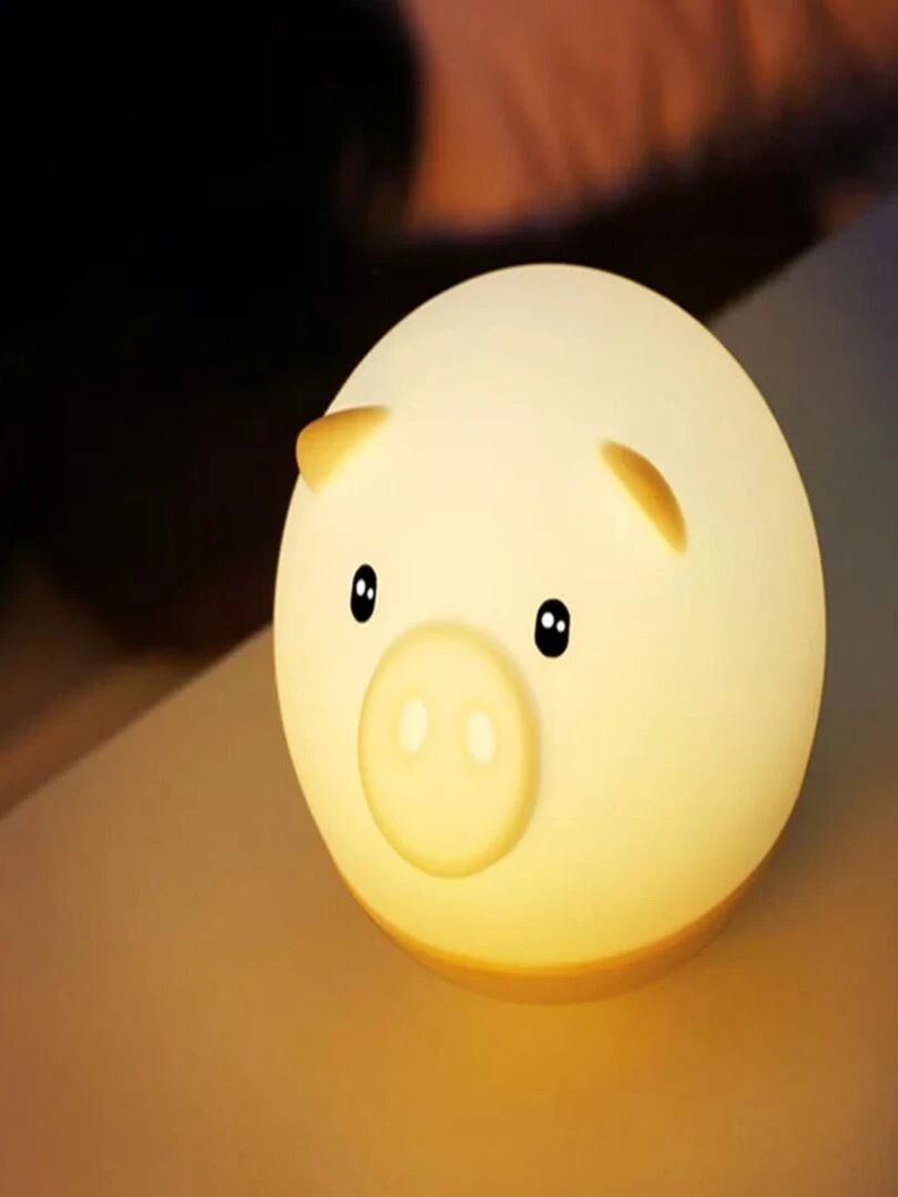 Ma lampe veilleuse PIGGY Beige clair