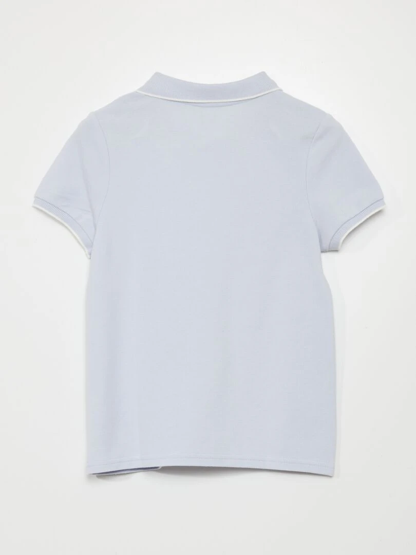 Polo à manches courtes   Bleu