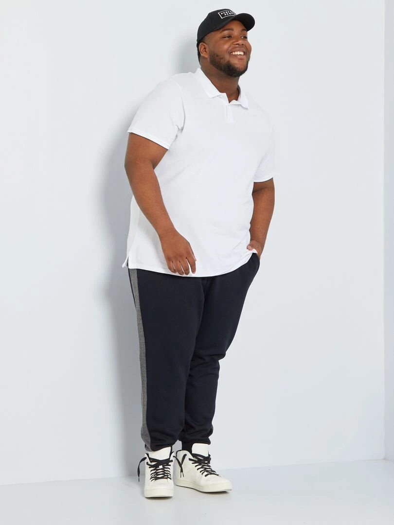 Pantalon de jogging en molleton noir