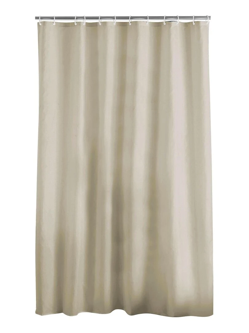 Rideau de douche Collection Essencias Gris taupe