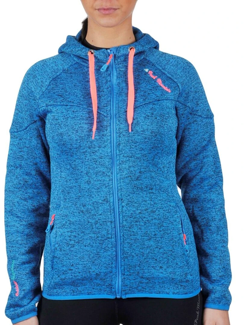 Blouson polaire femme ATORA Bleu turquoise