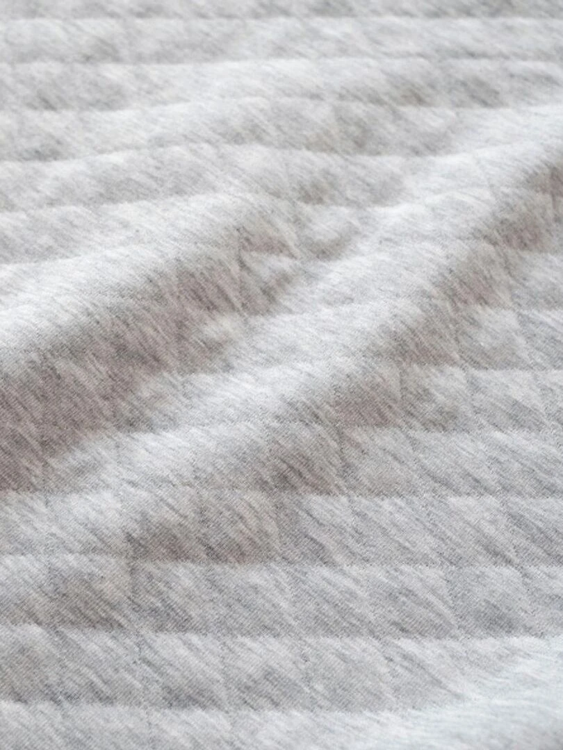 Bemini Tour de lit et parc Pady quilted jersey   Gris chiné