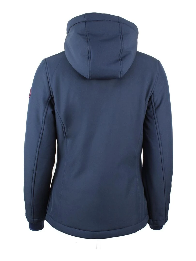 Blouson softshell femme ANADI PEAK MOUNTAIN Bleu marine