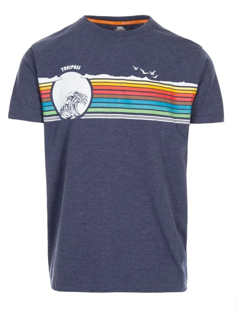 Trespass T shirt LAKEHOUSE Bleu