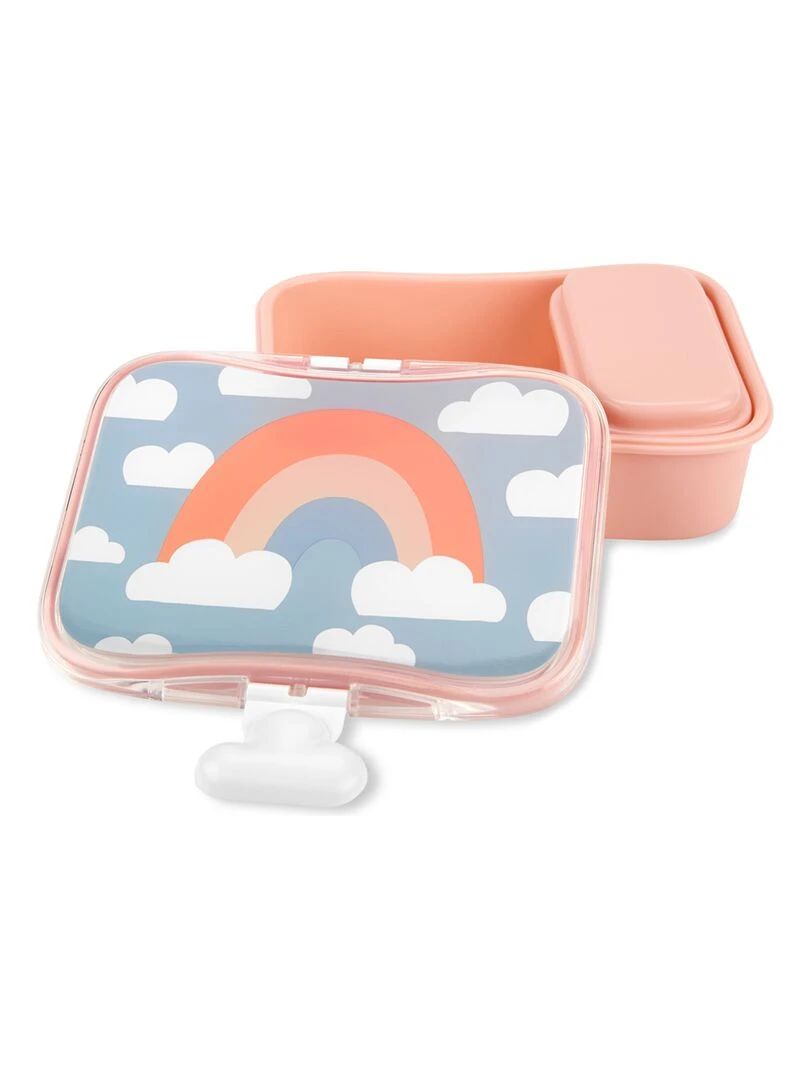 Lunch box Zoo arc en ciel Bleu