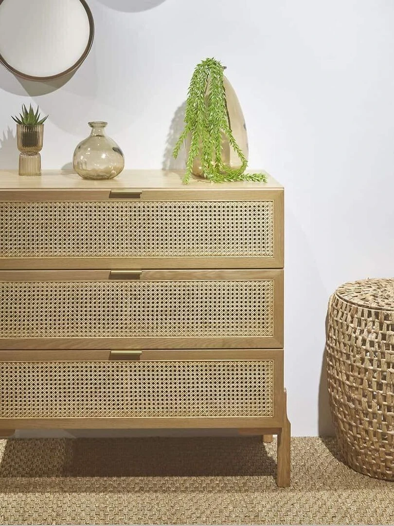 Commode 3 tiroirs Gala   AKITEN RETAIL   Marron