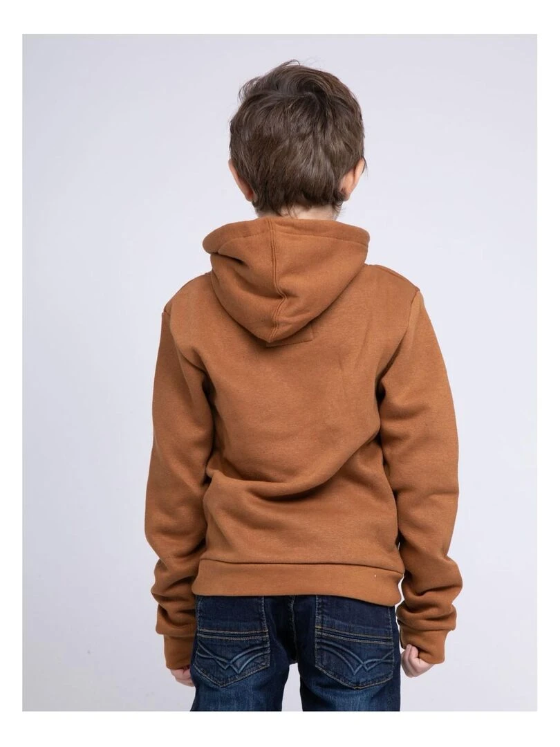 Sweat capuche WIDEM J Marron