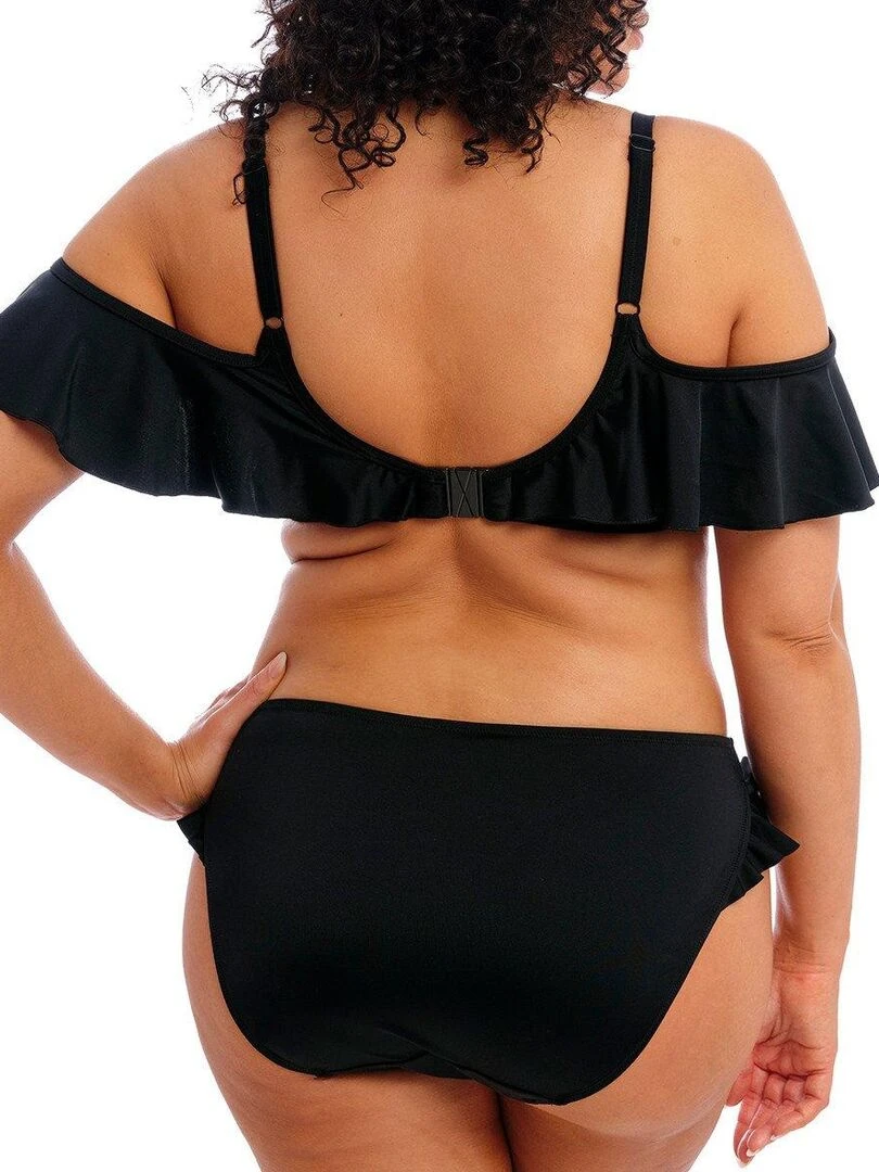 Culotte de bain volantée Plain sailing   Noir