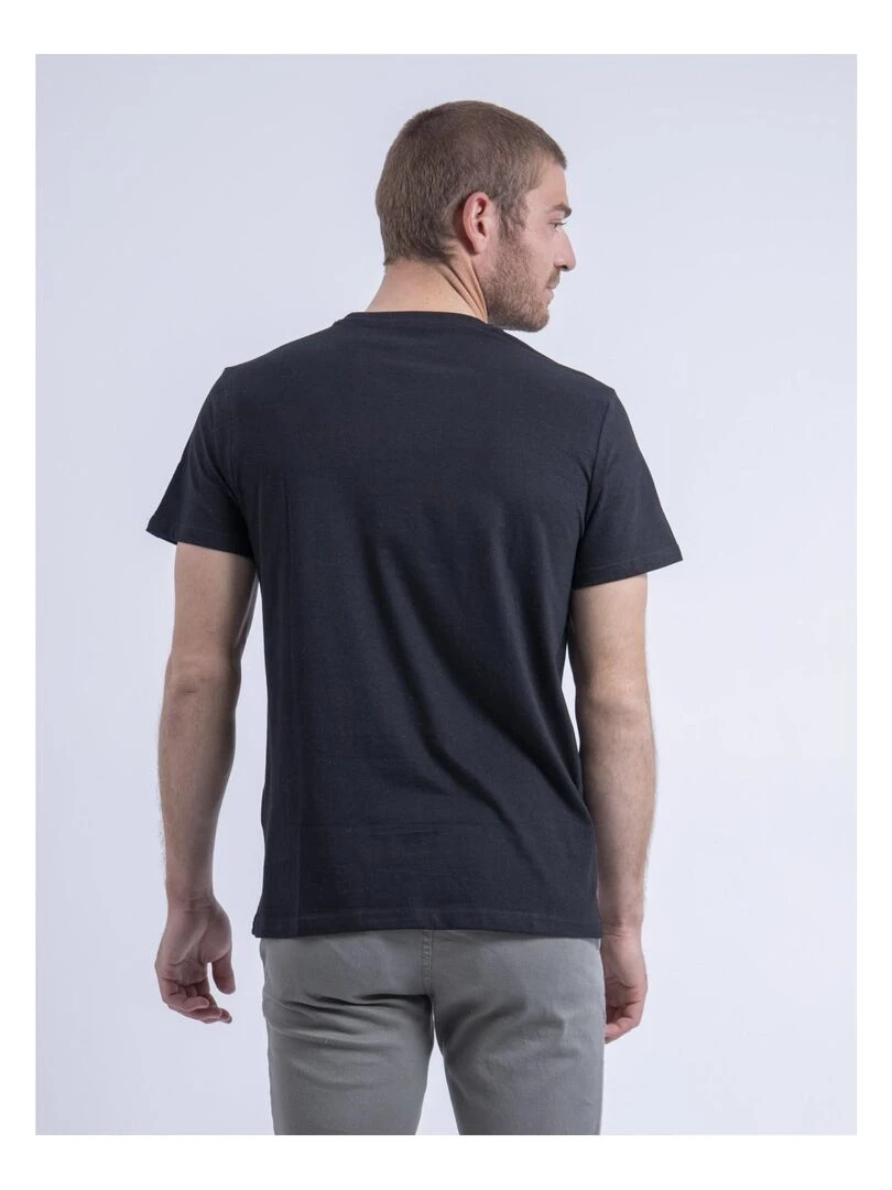 T shirt col rond NUSKINO Noir