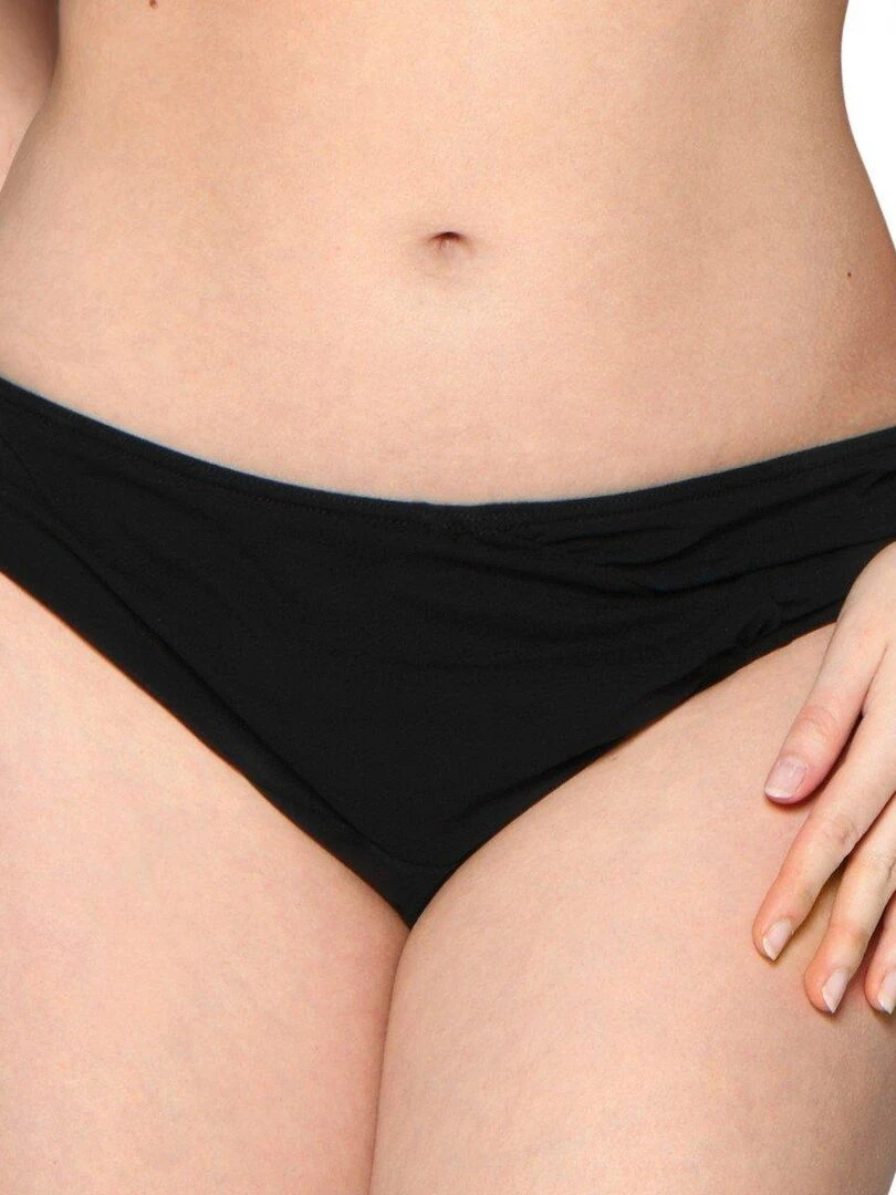 Culotte de bain classique Wrapsody Noir