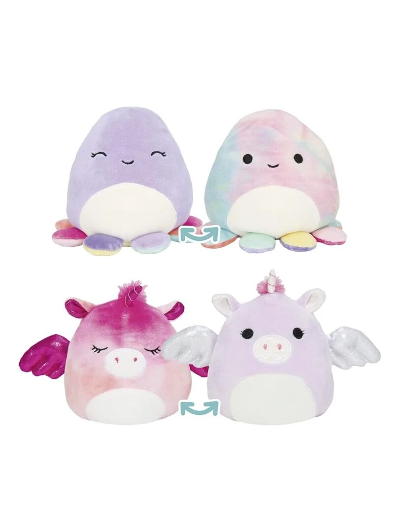 Squishmallows   Flip A Mallows  assortis   Multicolore