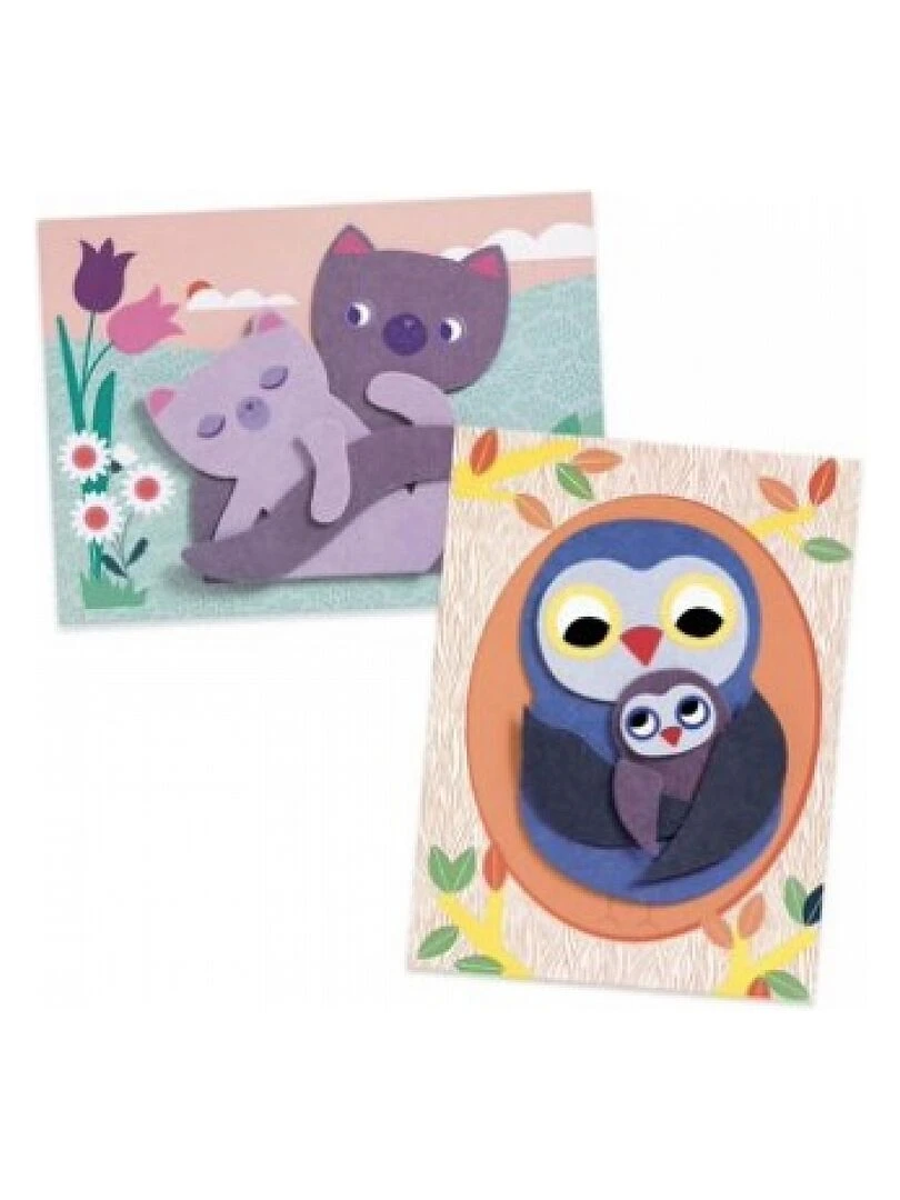 Collage Feutrine Les Calins   N/A