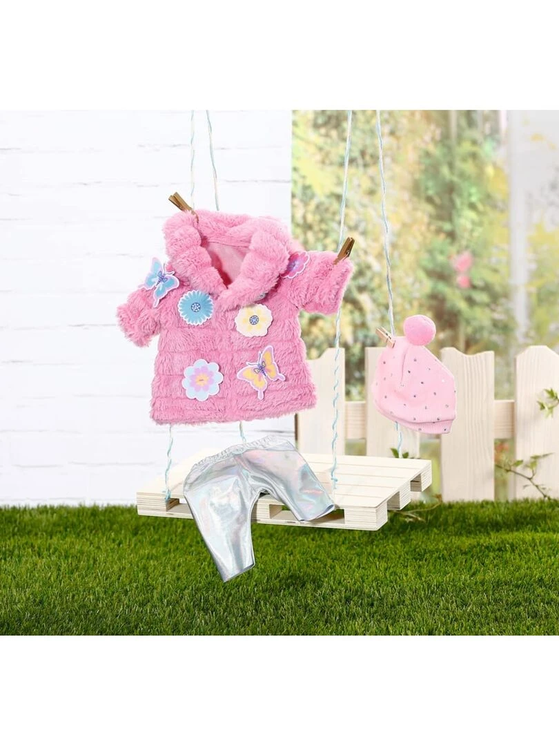 BABY born Tenue Deluxe joli rose pour poupée 43cm   N/A