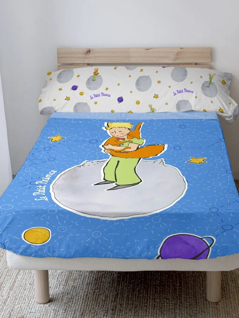 Parure de lit 2 pièces Accolade "Happyfriday"   Blanc