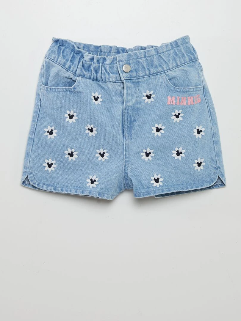 Short en jean 'Minnie' 'Disney' Bleu