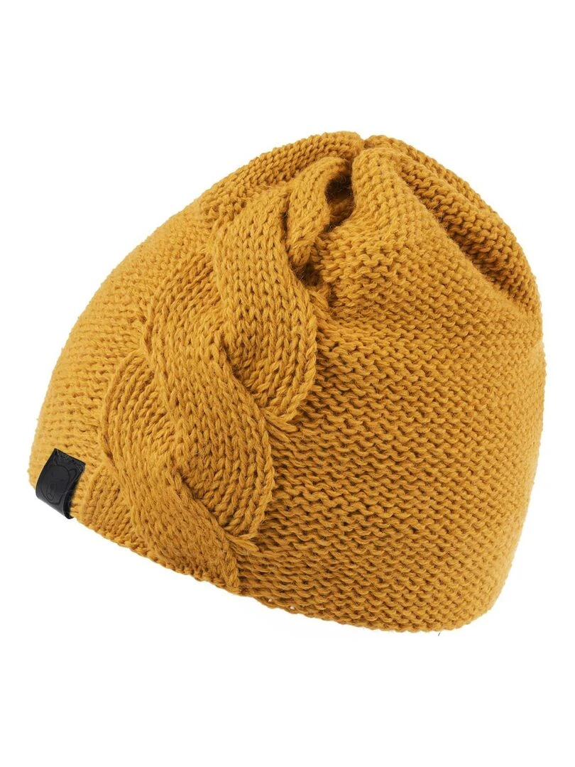 Ensemble Snood Bonnet Moyna   Made in UE   Jaune moutarde